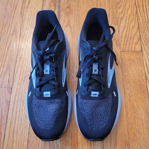 Brooks Launch 9.5 Running Shoes Size 9.5M Black Purple Lightweight Sneaker - Picture 8 of 8